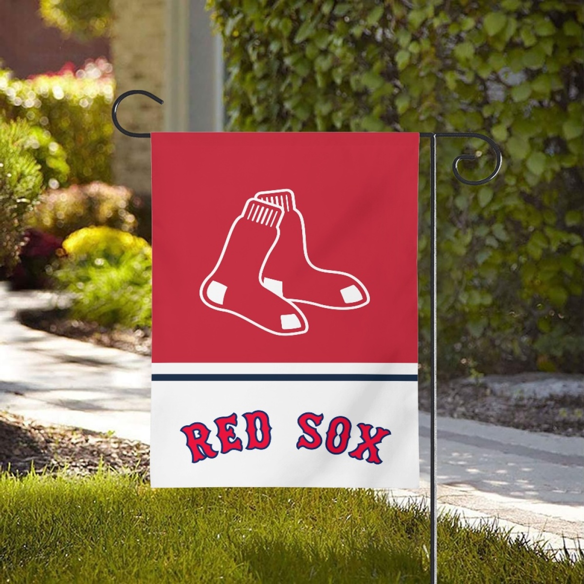 Boston Red Sox Double-Sided Garden Flag 001 (Pls check description for details)